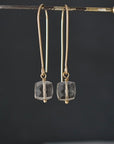 Prism Earrings | Smoky Quartz