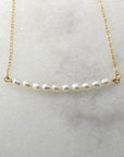 Pearl Bar Necklace