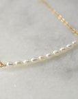 Pearl Bar Necklace