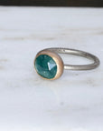 Aegean Green Grandidierite Ring