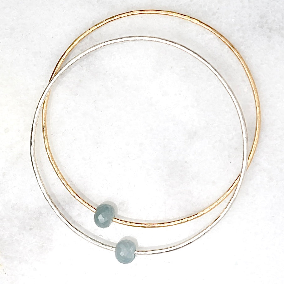 Aquamarine Bangle