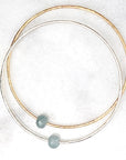 Aquamarine Bangle