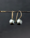 Tahitian Pearl Drop Earrings