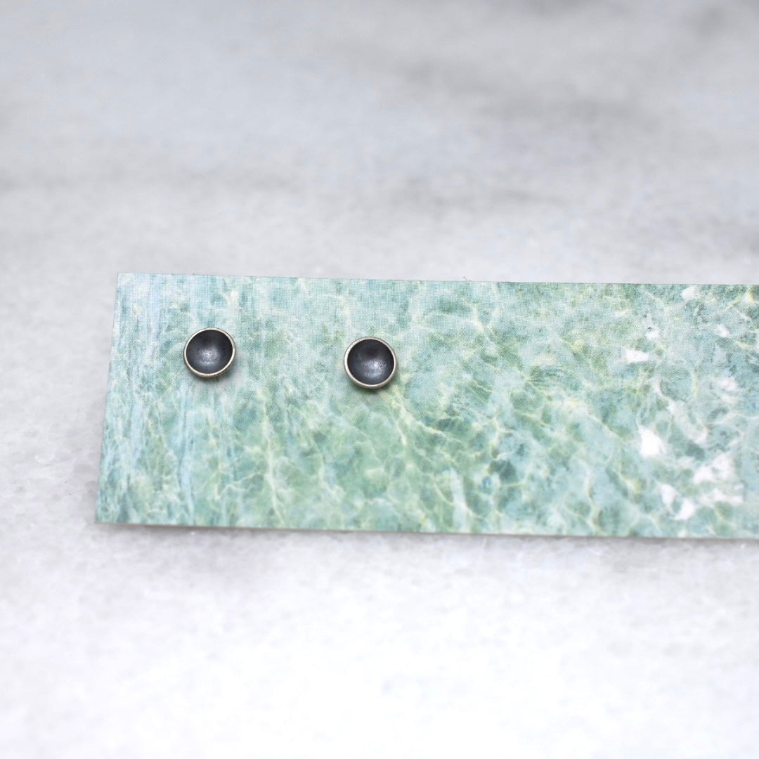 Sun Drop Studs | Oxidized