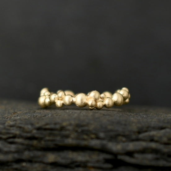 14k Gold Salted Band