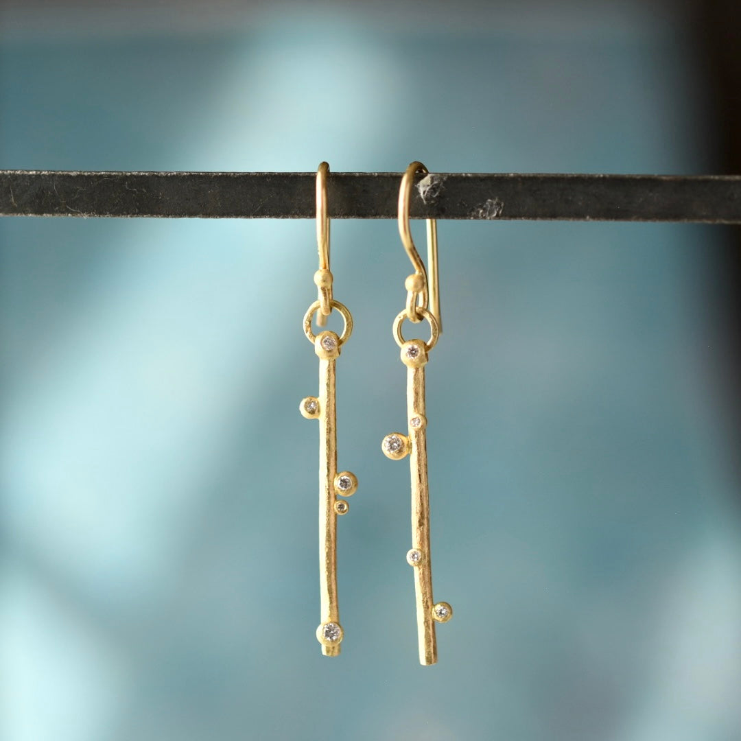 Tide Line Diamond Dangles
