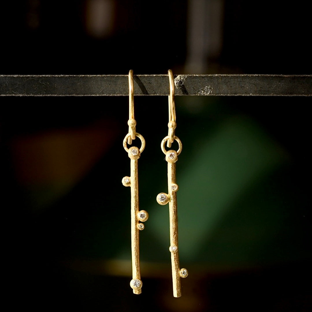 Tide Line Diamond Dangles