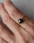 Spinning Pearl Ring