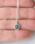 Tourmaline Cube Pendant