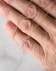 Cable Chain  | Gold Filled