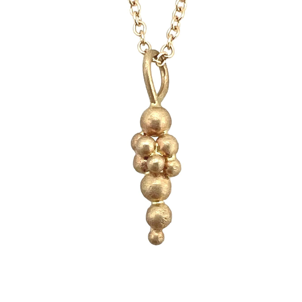 Salted Cluster Necklace / Gold