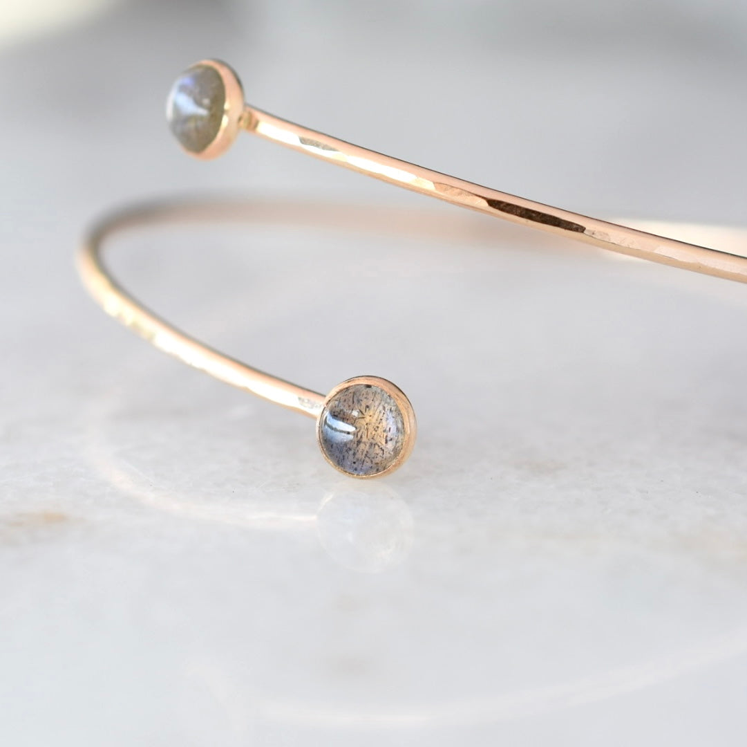 Labradorite Wrap Bracelet