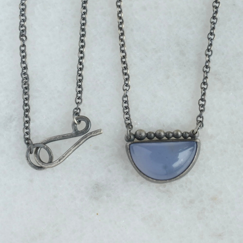Lavender Chalcedony Necklace