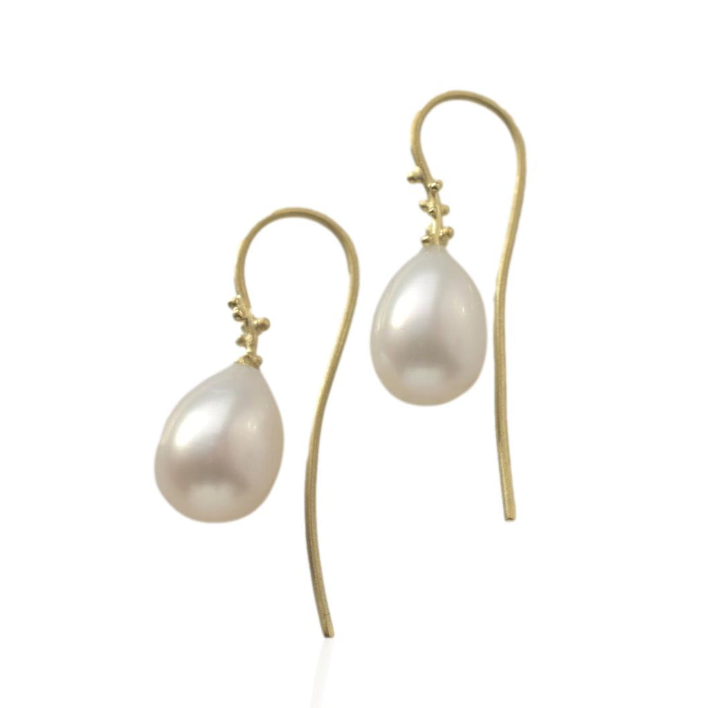 Pearl Salted Drop Earrings