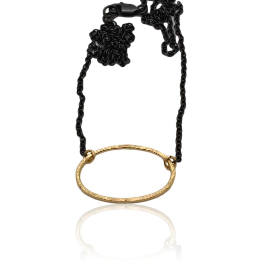 Ovolo Necklace | Mixed Metals