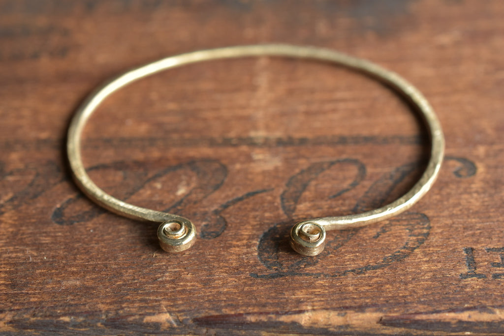 Twirly Cuff | Brass