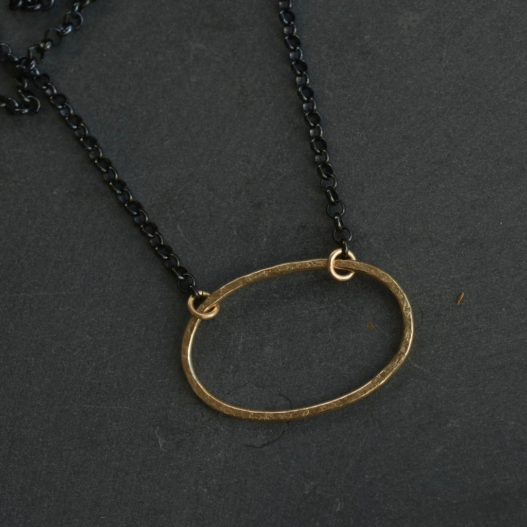 Ovolo Necklace / Mixed Metals