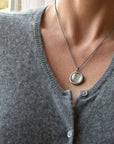 Beach Sand Necklace | Round