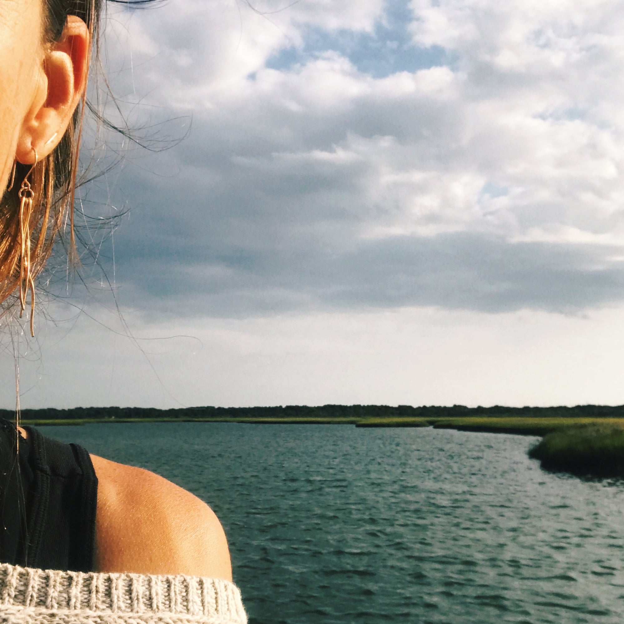 Sea Earrings | Gold Filled