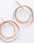 Sea Hoops | Gold Filled