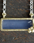 Salted Purple Chalcedony Necklace