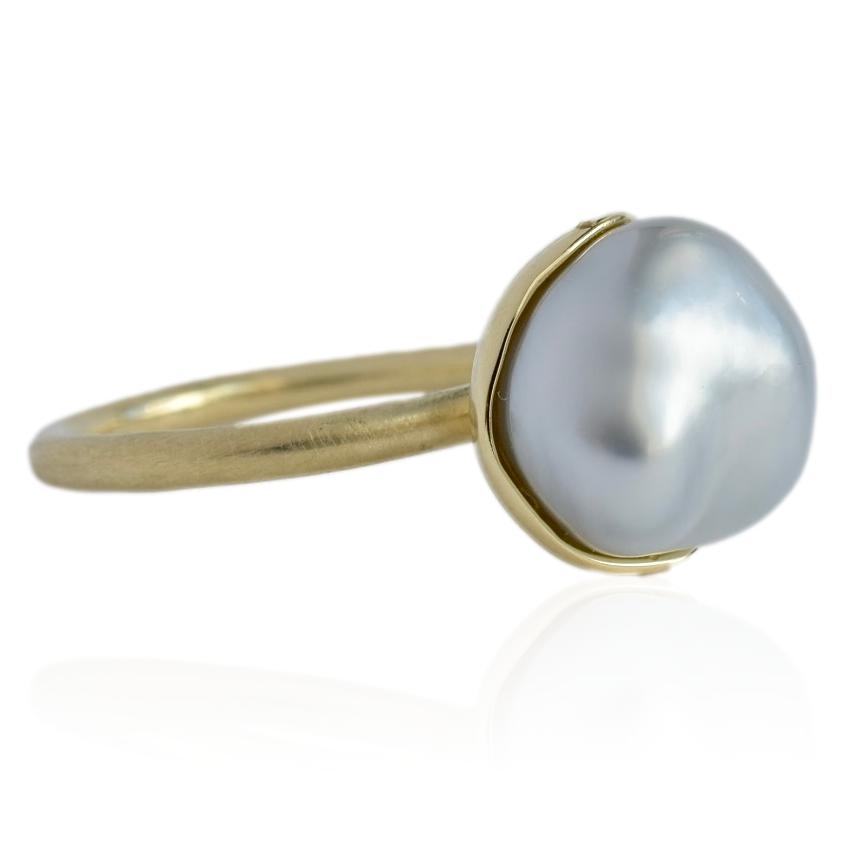 Cloud Tahitian Pearl Ring