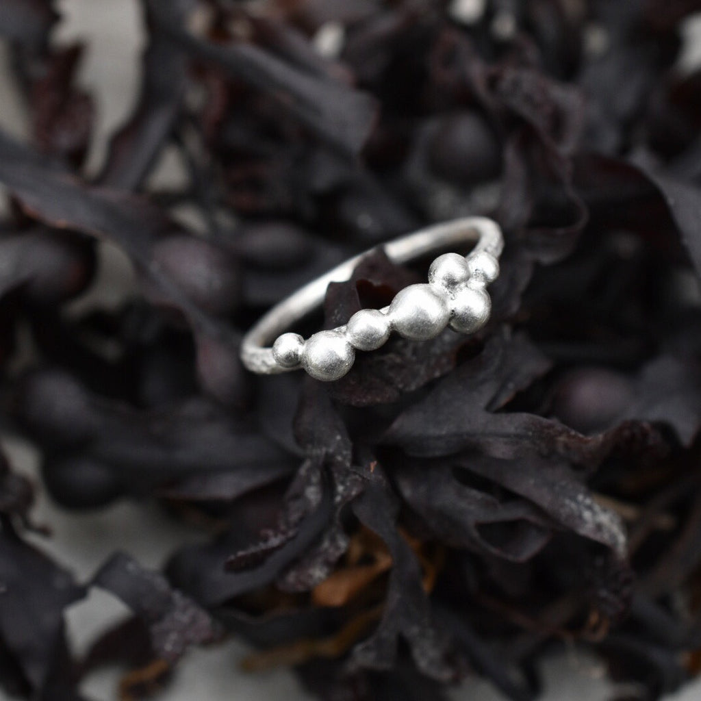 Salted Ring / Sterling Silver