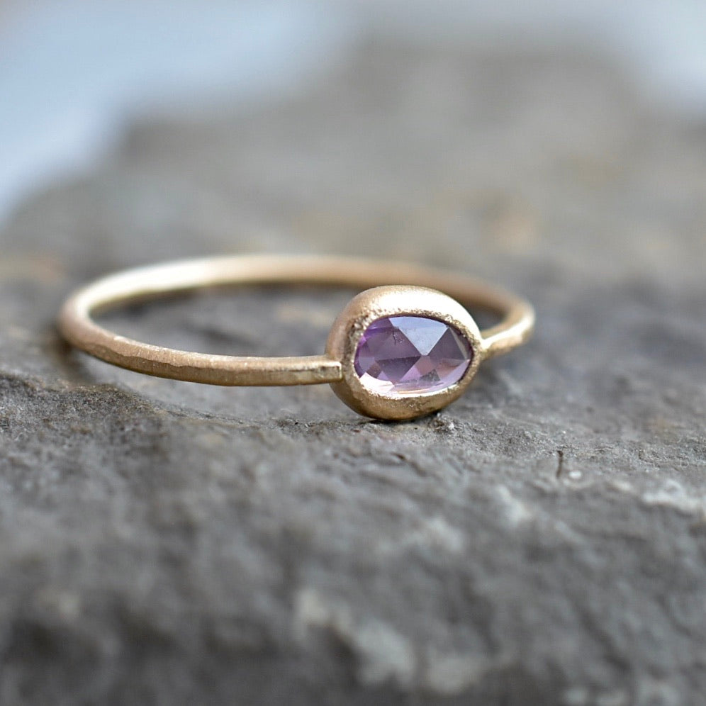 Pink Sapphire Ring